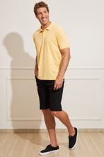 Camisa-Polo-Masculina-Basica---Amarelo