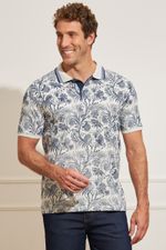 Camisa-Polo-Masculina-Folhagens