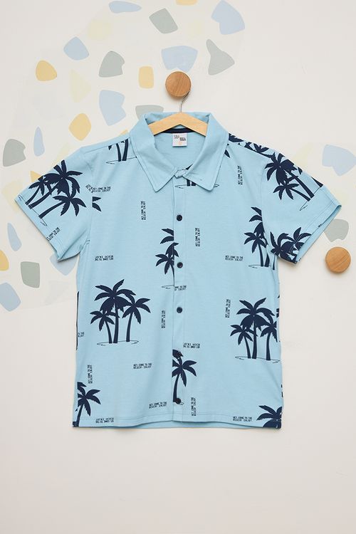 Camisa Juvenil Masculina Coqueiros