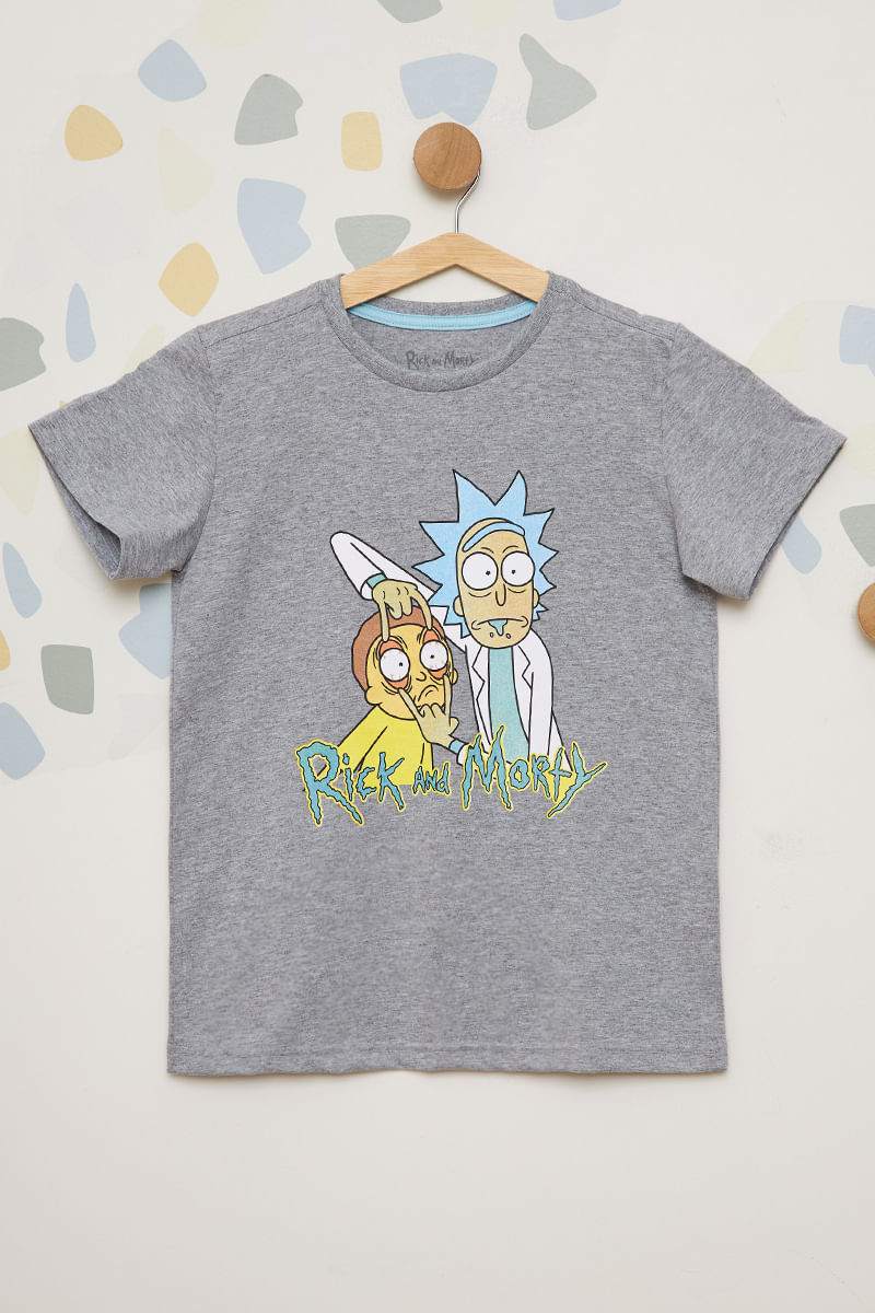 Camiseta-Juvenil-Masculina-Rick-Morty