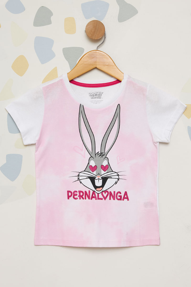 Camiseta-Infantil-Feminina-Pernalonga