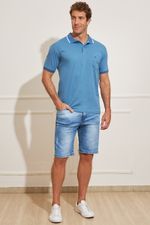 Camisa-Polo-Masculina-Lisa---Azul