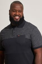 Polo-Plus-Size-Masculina-Piquet---Preto