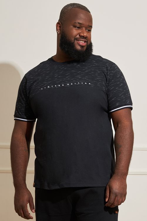Camiseta Plus Size Masculina Limited Edition
