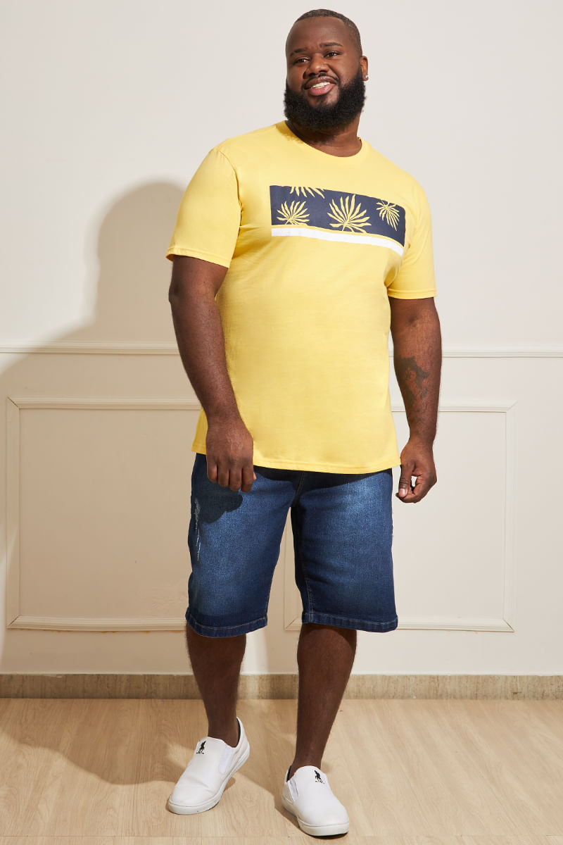 Camiseta-Plus-Size-Masculina-Folhas