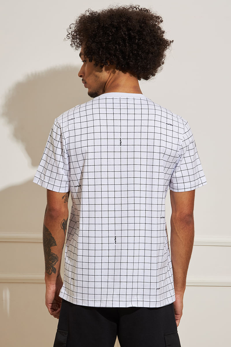Camiseta-Masculina-Grid-