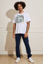 Camiseta-Masculina-Folhagens---Branco