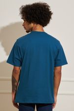 Camiseta-Masculina-Logotipo---Azul
