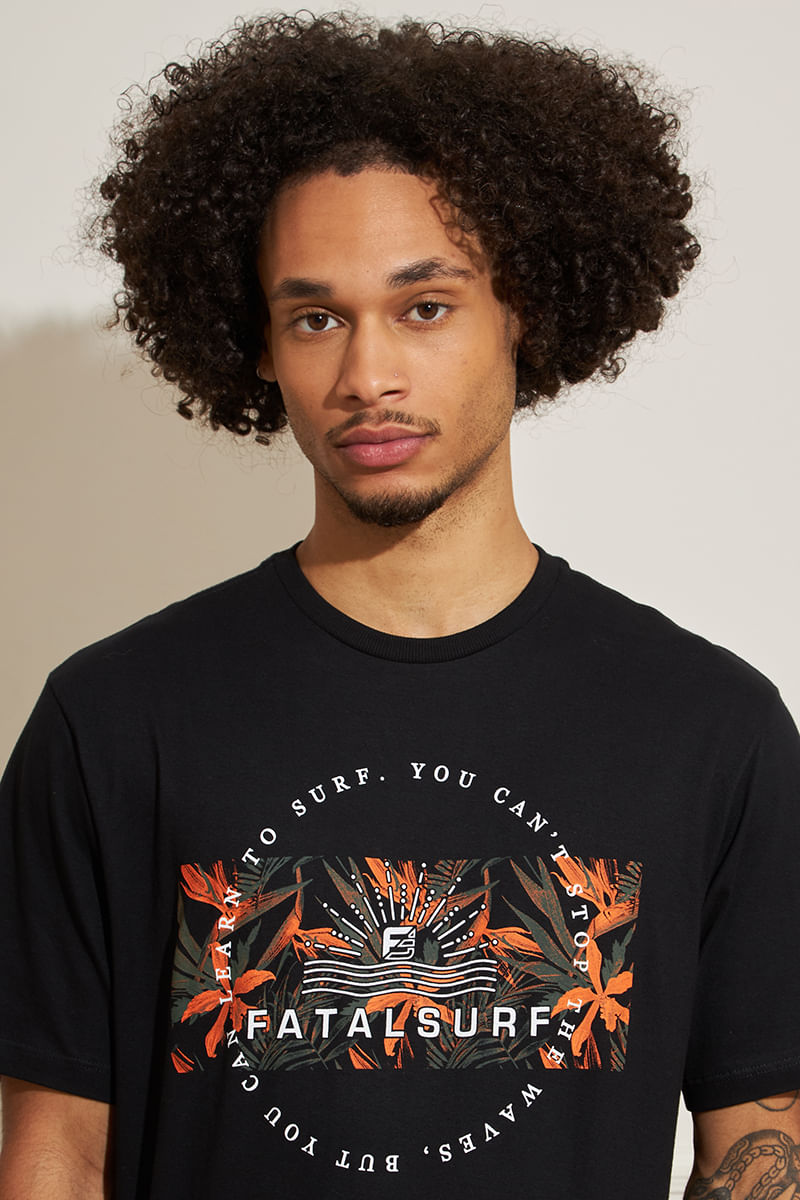 Camiseta-Masculina-Circulo-Floral-