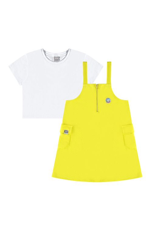 Conjunto Infantil Salopete Two Colors