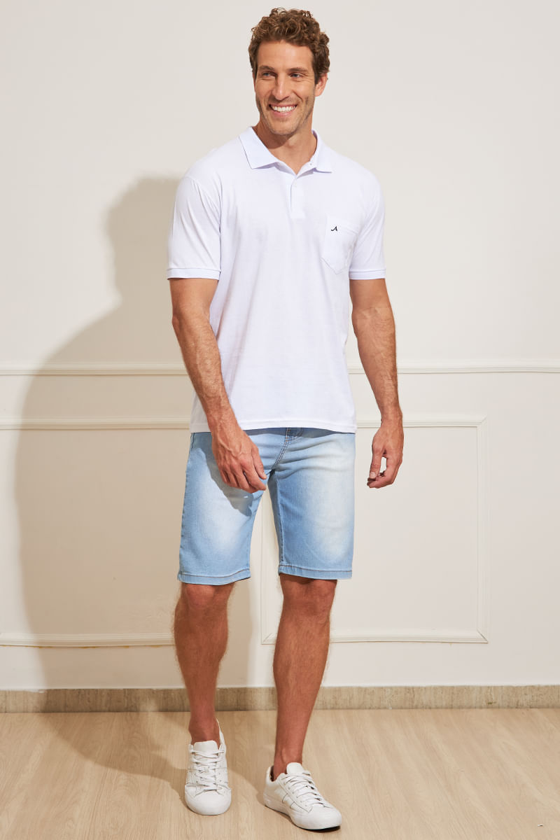 Camisa-Polo-Masculina-Lisa---Branco