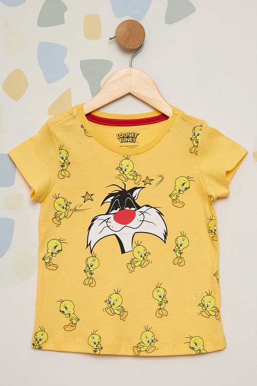Camiseta Piu Piu e Frajola Infantil