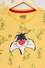 Camiseta-Infantil-Feminina-Piu-Piu-e-Frajola