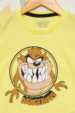 Camiseta-Infantil-Masculina-Taz-Mania