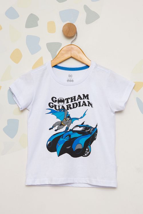 Camiseta Manga Curta Infantil Batman