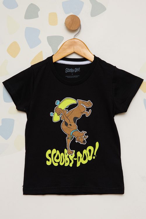 Camiseta Manga Curta Infantil Scooby-Doo