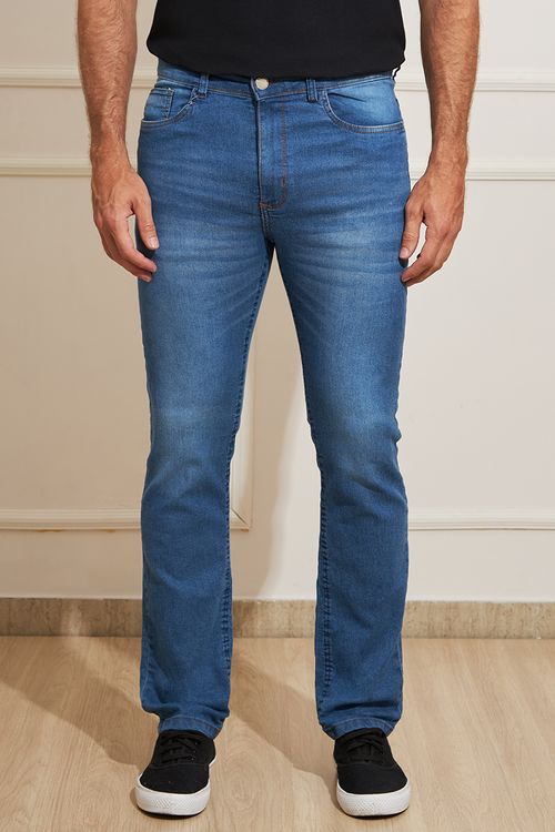 Calça Masculina Jeans Slim - Azul