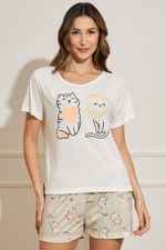 Pijama-Feminino-Gatinhos---Off-White