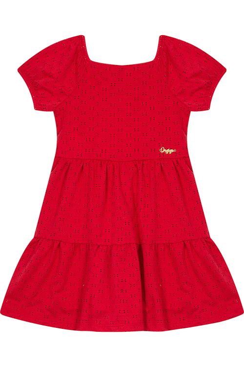 Vestido Infantil Bordalin Duzizo