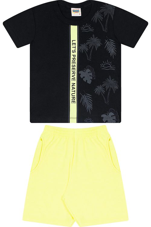 Conjunto Infantil Folhagem Duzizo