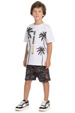 Conjunto-Infantil-Masculino-Folhagem---Branco