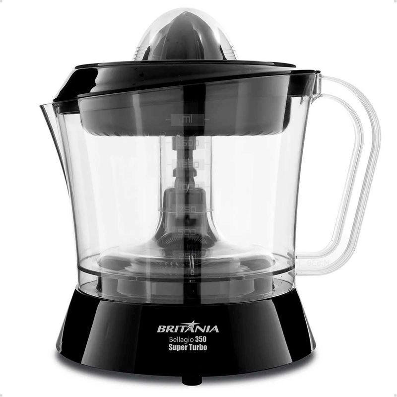 Espremedor-de-Frutas-35W-Britania-Bellagio-350-Turbo-Preto