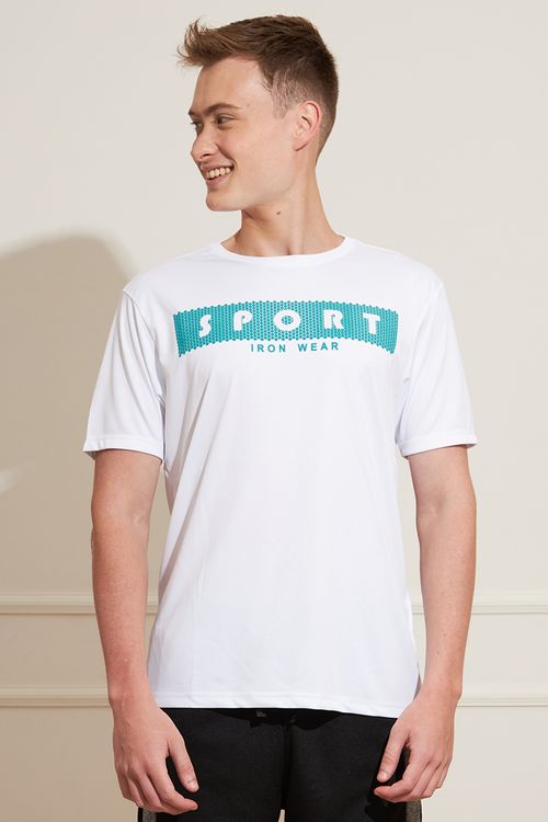 Camiseta Masculina Esportiva Iron Wear Estampada