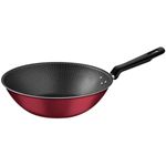 Panela-Wok-28cm-Tramontina-Loreto-36l-Antiaderente-Vermelho