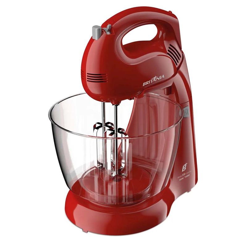 Batedeira-Britania-Perola-550-Cristal-Duo-Turbo-2-Tigelas-500W