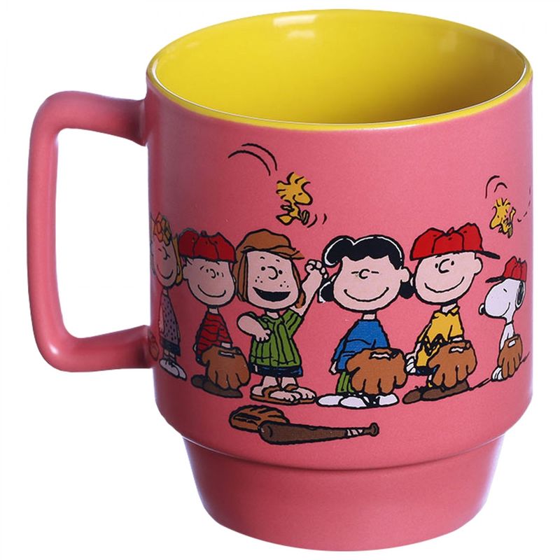 Caneca-de-Ceramica-400ml-Peanuts-Friends-Zona-Criativa
