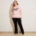 Moletom-Feminino-Plus-Size-Call-Me-Baby-Rosa