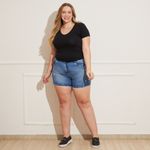 Shorts-Jeans-Feminino-Plus-Size-Pedrarias-e-Strass