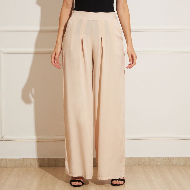 Calca-Feminina-Pantalona-Pregas---Bege