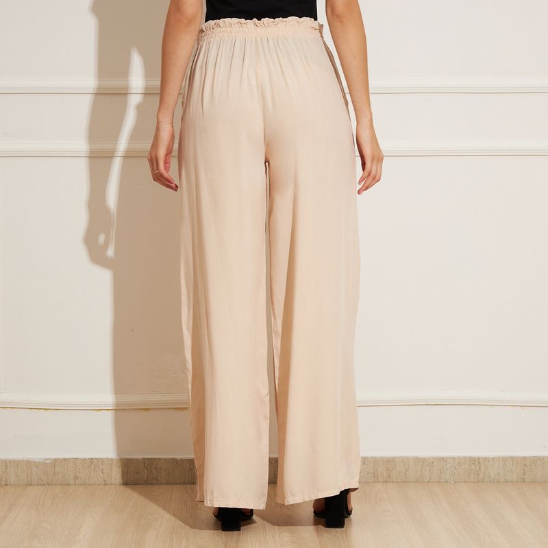 Calca-Feminina-Pantalona-Pregas---Bege