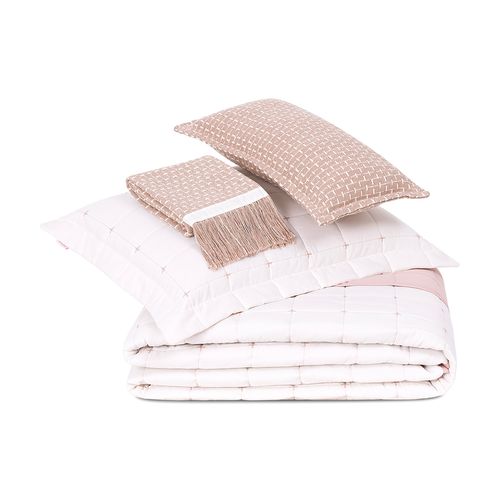 Coordenado Diana Dupla Face Lavive Queen 5 Peças Rosa