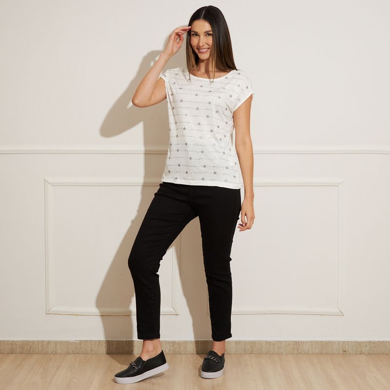 Blusa-Feminina-Viscose-Estampa-Paz---Off-White