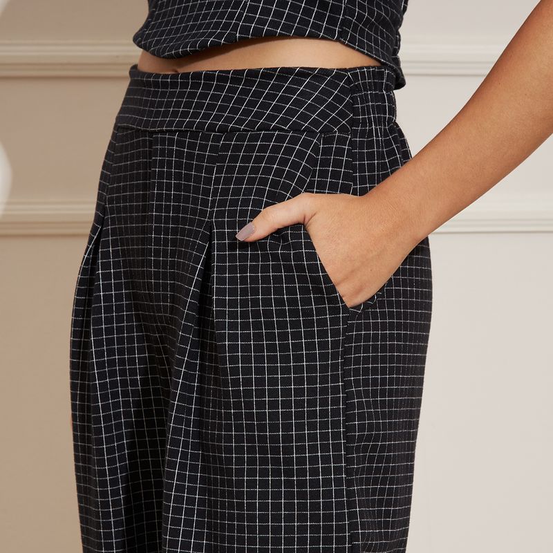 Calca-Feminina-Wide-Leg-Quadriculada