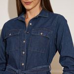 Vestido-Feminino-Jeans-Bolsos-e-Cinto