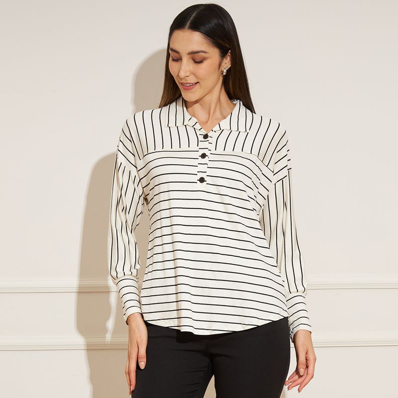 Camisa-Feminina-Manga-Longa-Listrada