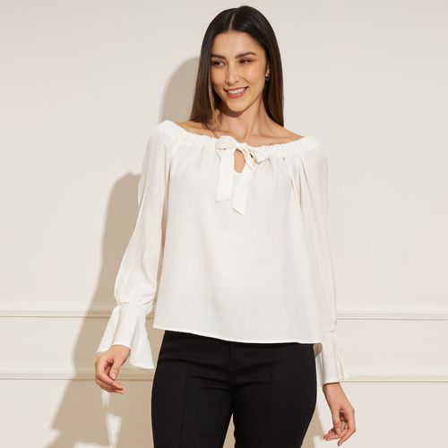 Blusa Feminina Decote Ciganinha