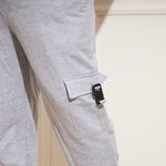 Calca-Masculina-Plus-Size-Moletom-Cargo-Cinza