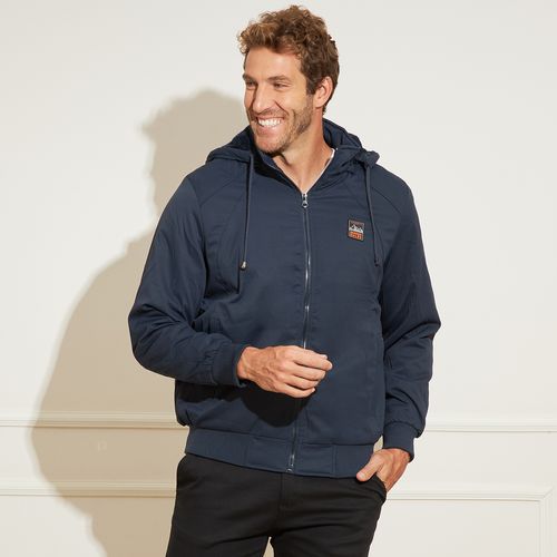 Jaqueta Masculina Capuz Removível