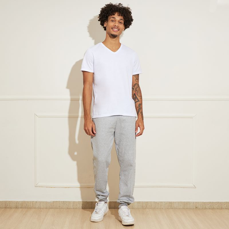 Calca-Masculina-Jogger-Moletom-Blue-Skies-Cinza