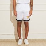Bermuda-Masculina-Dry-Fit-Basquete-Branca