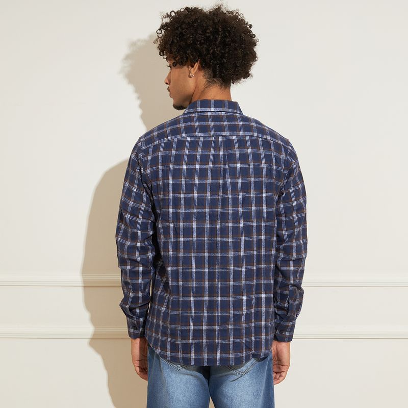 Camisa-Masculina-Red-Nose-Xadrez