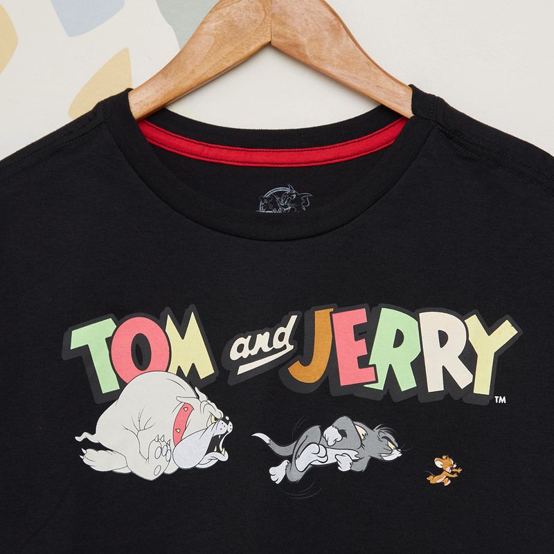 Blusa-Juvenil-Cropped-Tom-e-Jerry