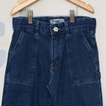 Calca-Juvenil-Clochard-Jeans-Bolso-Carpinteiro-Azul-Escura