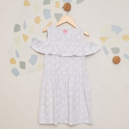 Vestido Infantil Babado Laise