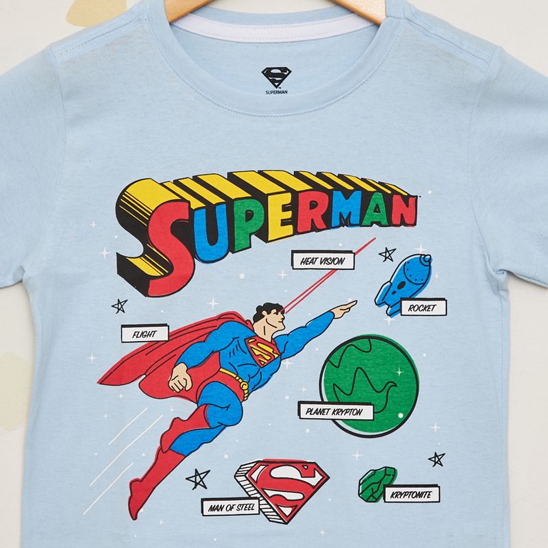 Camiseta-Infantil-Manga-Curta-Super-Homem