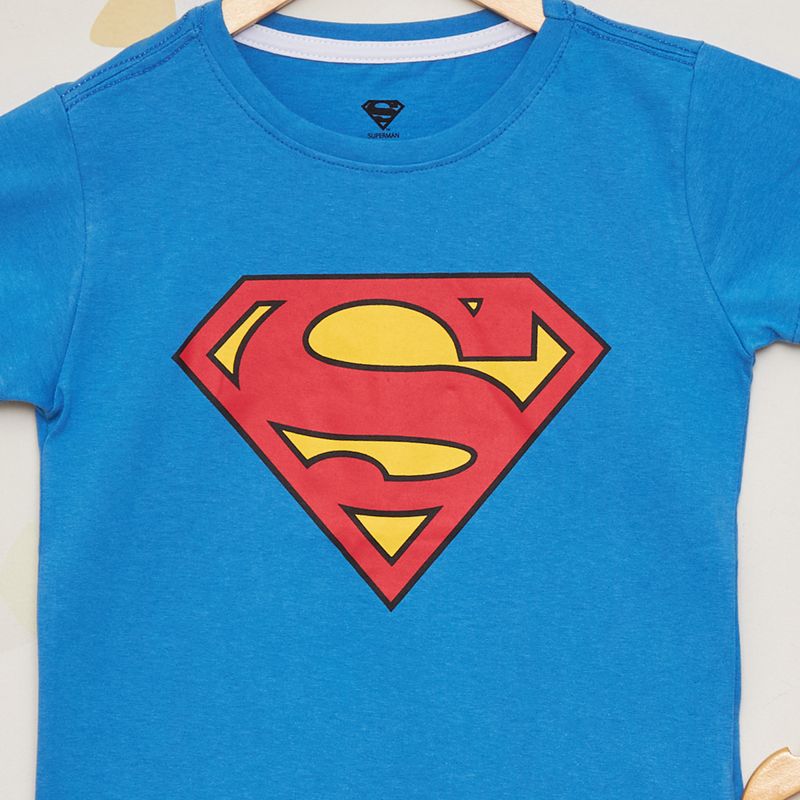 Pijama-Infantil-Manga-Curta-Super-Homem